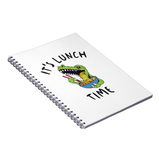 Het is lunchtijd notitieboek (Rechterzijde)