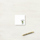 Het is lunchtijd post-it® notes (Op bureau)