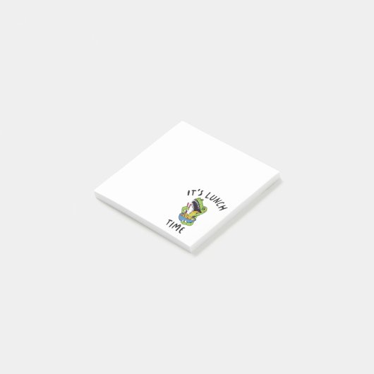 Het is lunchtijd post-it® notes (Schuin)