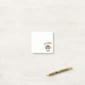 Het is lunchtijd post-it® notes (Op bureau)