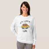 Het is lunchtijd t-shirt (Voorkant volledig)