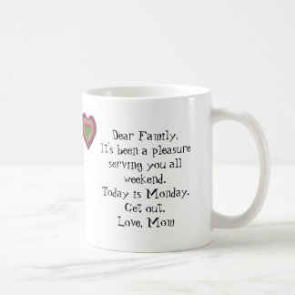 Het is maandag... ga weg! koffiemok