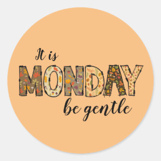 Het is maandag Sticker