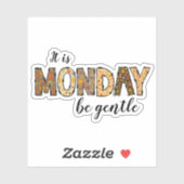 Het is maandag Sticker (Vel)