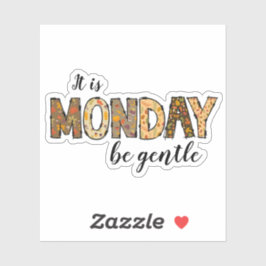 Het is maandag Sticker