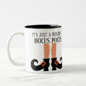 Het Is Maar Een Bende Hocus Pocus Tweekleurige Koffiemok (Links)