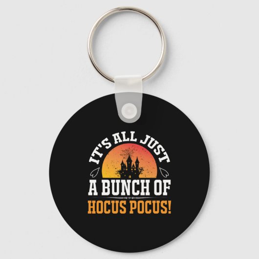 Het is maar een bunch van Hocus Pocus Halloween Sleutelhanger (Voorkant)