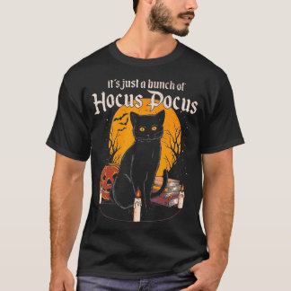 Het is maar een bundel grappige zwarte kat van Hal T-shirt