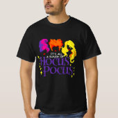 "Het is maar een bundel Hocus Pocus Halloween" T-shirt (Voorkant)