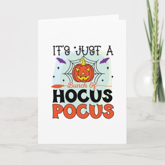 Het is maar een bundel Hocus Pocus Kaart (Voorkant)