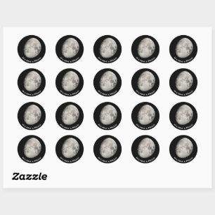 Het Is Maar Een Fase Maan Stickers