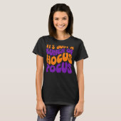 Het is maar een hele hoop Hocus Pocus Retro Herfst T-shirt (Voorkant volledig)