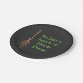 Het is maar een hoop Hocus Pocus Paper Borden Papieren Bordje (Gekanteld)