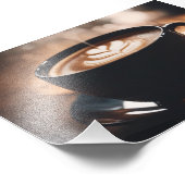 Het is maar een kopje koffie! foto afdruk (Hoek)