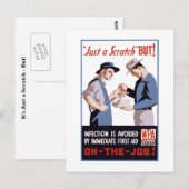 Het is maar een kruitvat - maar! briefkaart (Voorkant / Achterkant)