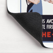 Het is maar een kruitvat - maar! muismat (Hoek)