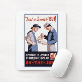 Het is maar een kruitvat - maar! muismat (Met muis)