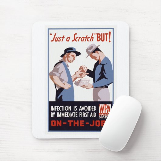 Het is maar een kruitvat - maar! muismat (Met muis)