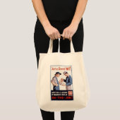 Het is maar een kruitvat - maar! tote bag (Voorkant (product))