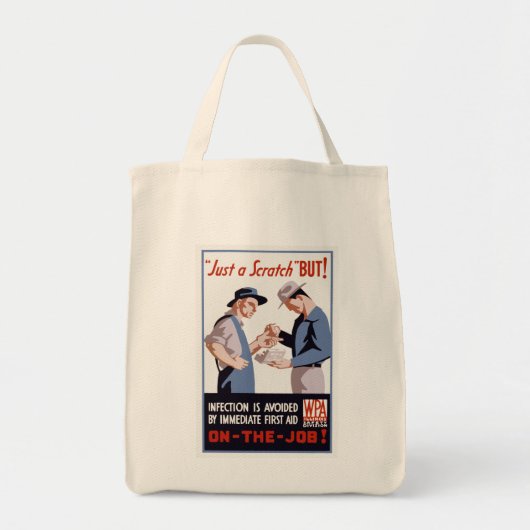 Het is maar een kruitvat - maar! tote bag (Voorkant)