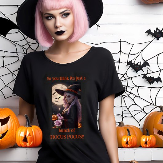 Het is maar een stel van HOCUS POCUS Halloween Wit T-shirt