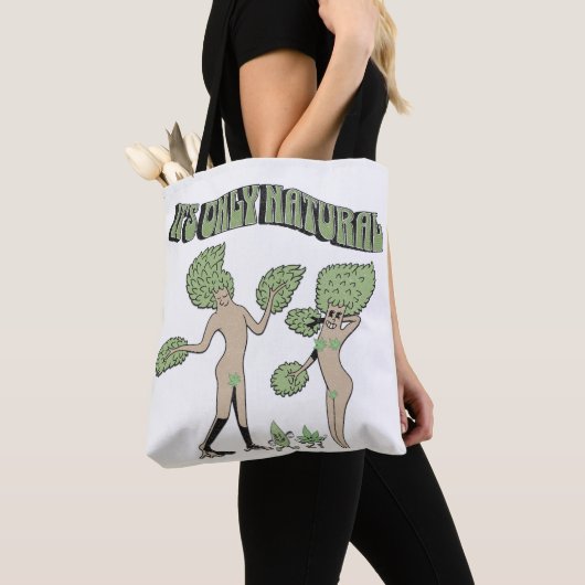Het is maar natuurlijk tote bag (Dichtbij)