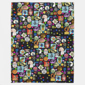 Het is Mad, Mad, Mad World Fleece Blanket, Groot Deken (Voorkant)