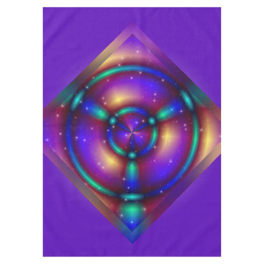 HET IS MAGIC Apopfysis Fractal I + jouw idee Tafelkleed (Voorkant)