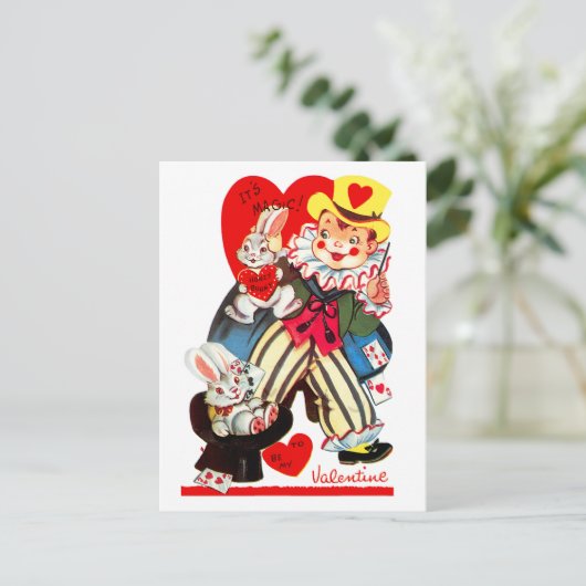 Het is Magic Honey Bunny Briefkaart (Staand voorkant)