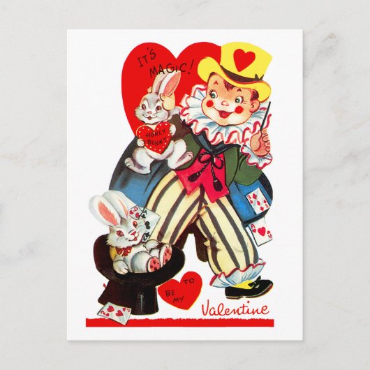 Het is Magic Honey Bunny Briefkaart (Voorkant)