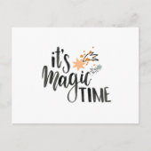 Het is Magische Tijd Briefkaart (Voorkant)