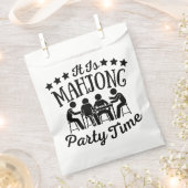Het is mahjong feesttijd | Funny mahjong Bedankzakje (Geknipt)
