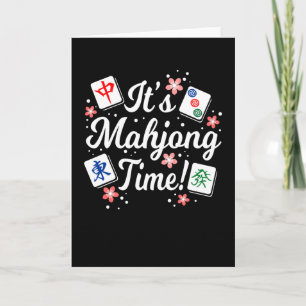 Het is Mahjong Time for All Mahjong Queens & PLaye Kaart