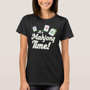 Het is Mahjong Time Mahjong Mahjong Players T-shirt