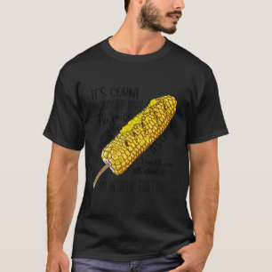 Het is maïs een grote klomp met knobbels het heeft t-shirt