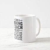 Het is makkelijk om een boksemlak te zijn... het i koffiemok (Voorkant rechts)