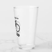 Het is makkelijker bij te blijven dan een fietsinh glas (Links)