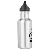 Het is makkelijker bij te blijven dan een fietsinh waterfles  (Links)