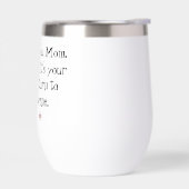 Het is mam's beurt voor een wijnwoordspeling (Links)