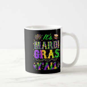 Het is Mardi Gras, allemaal New Orleans Feest Kled Koffiemok