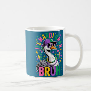 Het is mardi gras bruh gans new orleans carnaval koffiemok