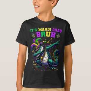 Het is Mardi Gras Bruh Marigator Alligator Mardi G T-shirt