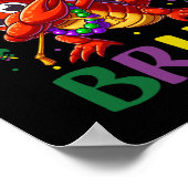 Het is Mardi Gras Bruh Poster (Hoek)