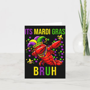 Het is mardi gras bruh rivierkreeft dab jongens ti kaart