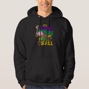 Het is Mardi Gras Y Al Carnaval Party Jester Flami Hoodie