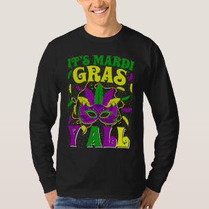 Het is Mardi Gras Y'all  Mardi Gras Carnaval Maske T-shirt