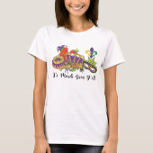 Het is Mardi Gras Y'all T-shirt voor vrouwen (Voorkant)