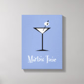 Het is Martini Time. Canvas Afdruk (Voorkant)