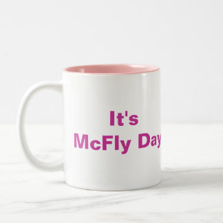 Het is McFly Day Mok Pink