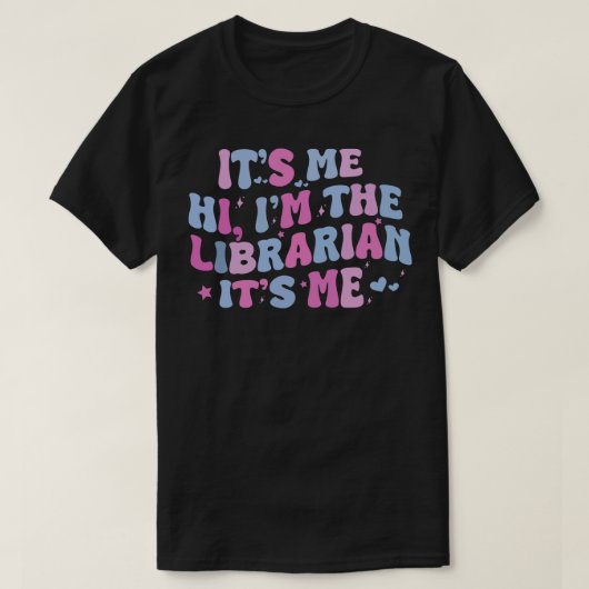 Het is me in de Bibliothecaris zomer lezen terug n T-shirt (Design voorkant)
